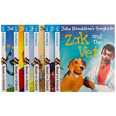 Afbeelding van Read with Oxford Stages 12 Julia Donaldson&#039;s Songbirds My Phonics Story Collection