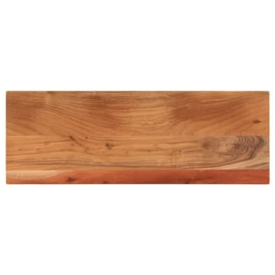 Afbeelding van vidaXL Tafelblad rechthoekig 80x40x2,5 cm massief acaciahout