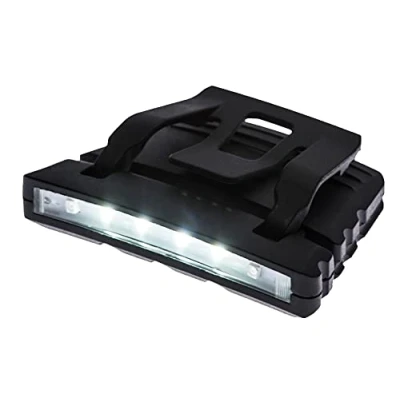 Afbeelding van PA72 Oplaadbare LED Clip ON Cap Light, Zwart