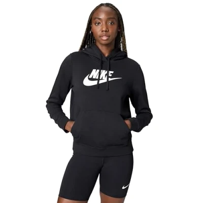 Afbeelding van Nike Sportswear W NSW CLUB FLC GX PO HDY STD Hoodie, Dames, Maat: Small, Black