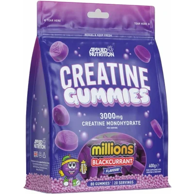 Afbeelding van Creatine Gummies 20servings Millions Blackcurrant