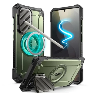 Afbeelding van SUPCASE MagXT Beschermhoes S25 Ultra (groen)