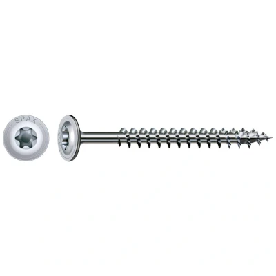 Afbeelding van Spax Spaanplaatschroef Tellerkop discuskop gebruineerd T40 8 x 80mm