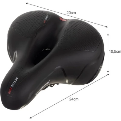 Afbeelding van Trizand Comfortabel Fietszadel: Perfecte Mix van Comfort en Veiligheid