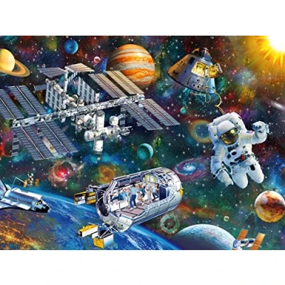 Afbeelding van Ravensburger puzzel Kosmische verkenning legpuzzel 200 stukjes