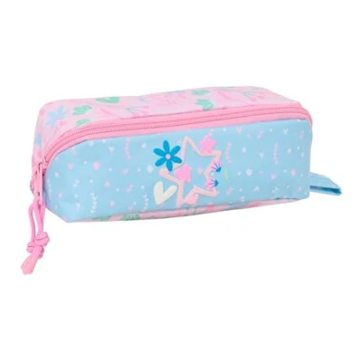 Afbeelding van Alleshouder BlackFit8 Smile Roze Licht Blauw 20 x 8 cm