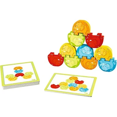 Afbeelding van Haba Spel Stapelspel Waggelfanten