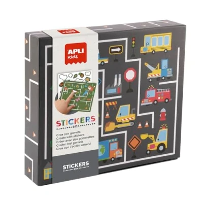 Afbeelding van APLI kids Sticker game Mazes leerzaam spel