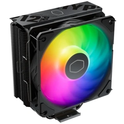 Afbeelding van Cooler Master Hyper 212 Pro Koeler voor processor 70.7 cfm 690 2500 rpm 32.8 dBA 1 x 120mm SickleFlow Edge ARGB Gen2 Fan Intel LGA: 1851, 1700, 1200, 115x AMD AM5, AM4 4 pin PWM zwart