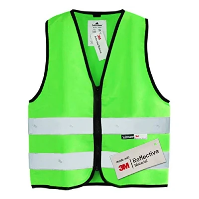 Afbeelding van Salzmann Gilet de sécurité pour enfants réfléchissant filles et garçons Fabriqué avec du matériau 3M
