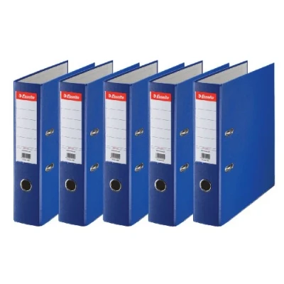 Afbeelding van Esselte, 5 stuks ordners, capaciteit 550 vellen, A4, blauw