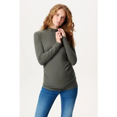 Afbeelding van Zwangerschaps Longsleeves Sira Olive L