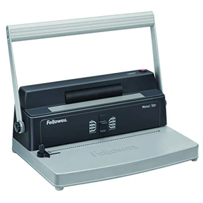 Afbeelding van Fellowes Metal 50R Bindapparaat draad max diameter: 50 mm ponsen: 12 vellen binden: 450