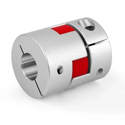 Afbeelding van D25 L30 Arbre D&#039;Accouplement Prune, Pince Flexible Coupleur En Alliage D&#039;Aluminium, Connecteur Moteur Pas à CNC (8 x 10 mm)
