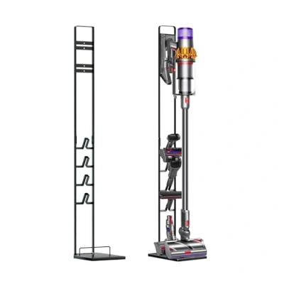 Afbeelding van Vacuüm Standhouder Station Compatibel voor Dyson V15 V6 V7 V8 V10 V11 DC58 DC59 DC62 DC74, Stofzuigerstandaard vloerhouder zonder boren van de muur