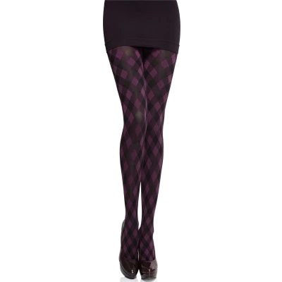 Afbeelding van Merry Style MS GB 317 Dames Panty 60 DEN Gedessineerd 3D technologie Polyamide Violet M