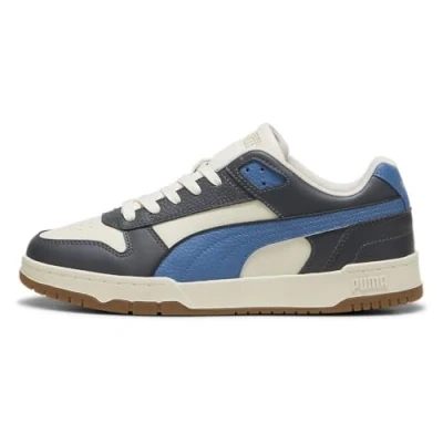 Afbeelding van Puma RBD GAME Unisex Sneakers laag, Maat: 43, White/black/malachite/gold Leer