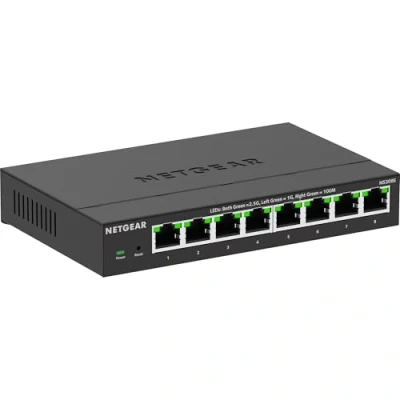 Image de Netgear Switch 8 Port Multi gigabit 2.5g Ethernet Plus Noir (ms308e 100eus)