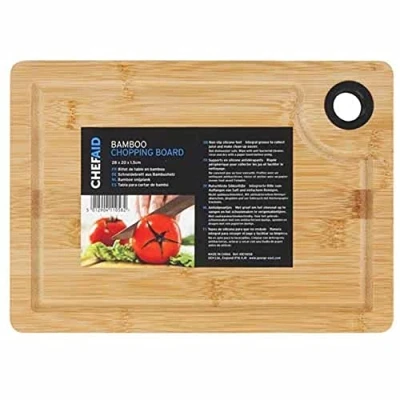 Afbeelding van George East Housewares snijplank, bamboe, 28 x 20 1,5 cm