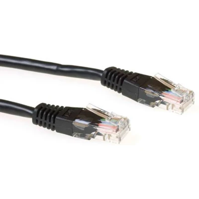 Afbeelding van ACT IB5915 U/UTP CAT5E Patchkabel Zwart 15 meter