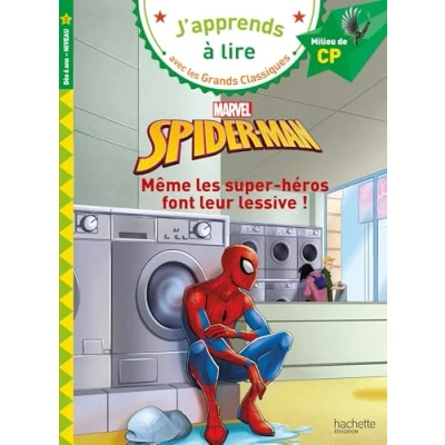 Afbeelding van SPIDER MAN MEME LES SUPER HEROS FONT LEUR LESSIVE CP NIV.2