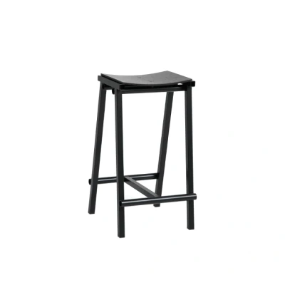 Afbeelding van Hay Taburete 8 Barstool Laag Zwart Pot Interieur