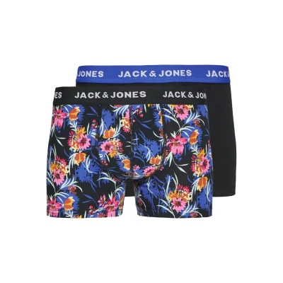 Afbeelding van Jack &amp; Jones Boxershorts JACBOTANIC 2 pack Zwart S
