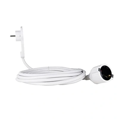 Afbeelding van 16035114 Stroom Verlengkabel Wit 3.00 m H05VV F 3G 1,5 mm²