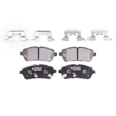 Afbeelding van HELLA 8DB 355 014 001 Remblokkenset Met akoestische slijtagewaarschuwing toebehoren SUZUKI: SWIFT 4, 5, Baleno II Hatchback