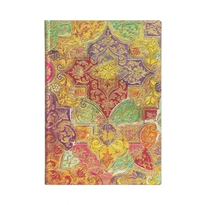 Afbeelding van Notitieboek Flexis Paperblanks Bavarian Wild Flower Midi Gelinieerd