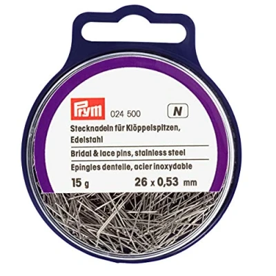 Afbeelding van Prym Kanten spelden, zilver, één maat