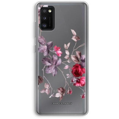 Afbeelding van Case Company® hoesje geschikt voor Samsung Galaxy A41 Mooie bloemen Soft Cover Telefoonhoesje Bescherming aan alle Kanten en Schermrand