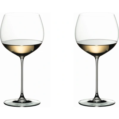 Afbeelding van Riedel Witte Wijnglazen Veritas Oaked Chardonnay 2 Stuks