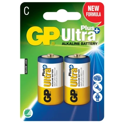 Image de GP C Ultra Plus Alkaline piles 2 pièces