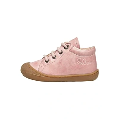 Image de Naturino Cocoon Petites Chaussures Premiers Pas en Cuir Nappa, Rose Clair, 23 EU