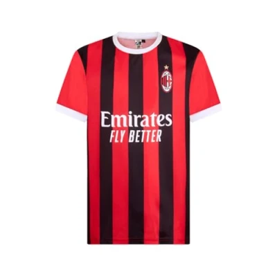 Afbeelding van AC Milan Stadion Replica Jersey, Seizoen 2024/25, Home/Huis, Away/Transfer en, Rood/Zwart