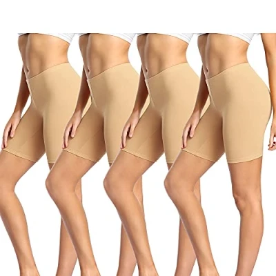 Afbeelding van Wirarpa Fietsonderbroek voor dames, hoge taille, katoen, maat S tot 5XL
