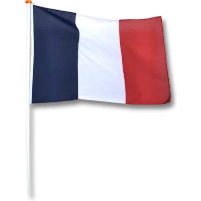 Afbeelding van Eige Franse Vlag 20x30