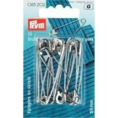 Afbeelding van Prym 085220 veiligheidsspelden, zilverkleurig, 38 mm, 12 stuks
