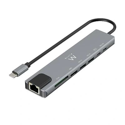 Afbeelding van Hub USB Ewent EW1146 Grijs