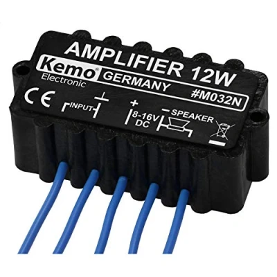 Afbeelding van Kemo M032N Mono versterker Module 6 V/DC, 9 12 16 V/DC W 4 Ω