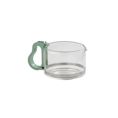Afbeelding van Fackelmann The Cafe 2060850, glas, kunststof, groen, 13,6 x 10,1 10,2 cm, transparant, koffiekan voor Philips 444 koffiezetapparaat