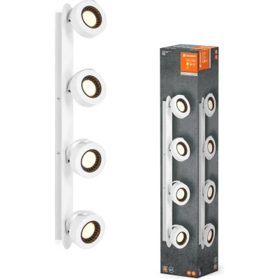 Afbeelding van LEDVANCE Venus LED plafondspot, 3.000 K, 4 lamps, wit