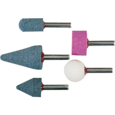 Afbeelding van KWB Slijpsteenset 5 delig Stift 6mm