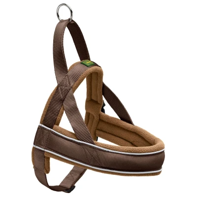 Afbeelding van Hunter Harnas Norweger Racing Nylon Bruin/Cognac LARGE 62 75X2,5 CM (72508)