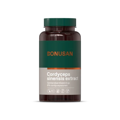 Afbeelding van Bonusan Cordyceps Sinensis Mycelium Capsules 90CP
