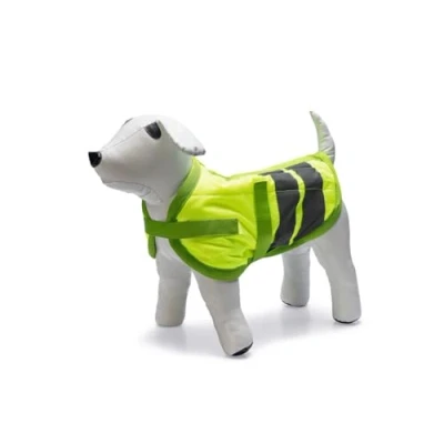 Afbeelding van Beeztees Teddie Hondenjas Reflecterend Geel 30 cm