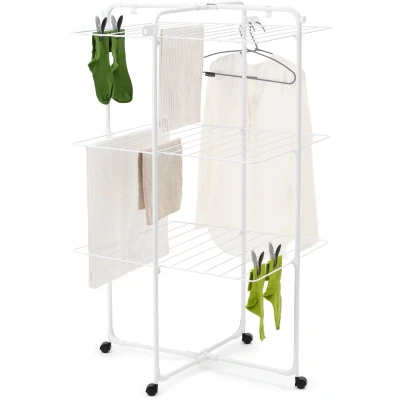 Afbeelding van Brabantia HangOn Droogtoren 23 m Inklapbaar Wasrek White