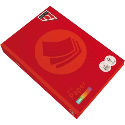 Afbeelding van Quantore Kopieerpapier A3 80gr felrood 500vel Pak a 500 vel 5 stuks