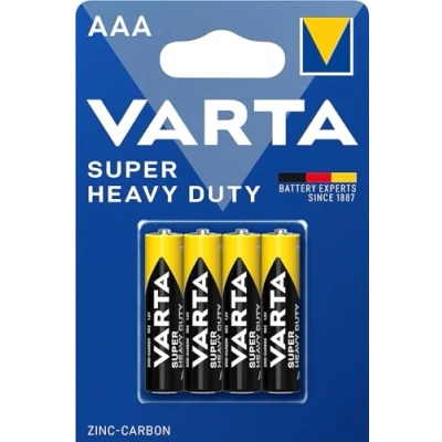 Image de Pack de 4 piles Varta Superlife R03 Micro AAA